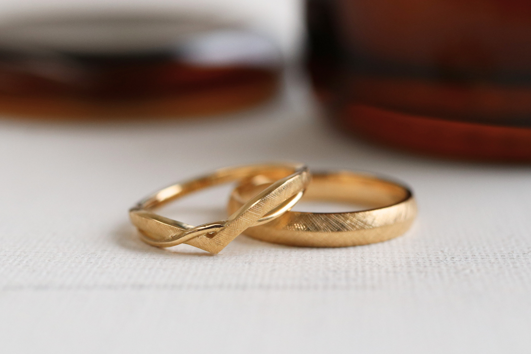 yellow gold ring 18k