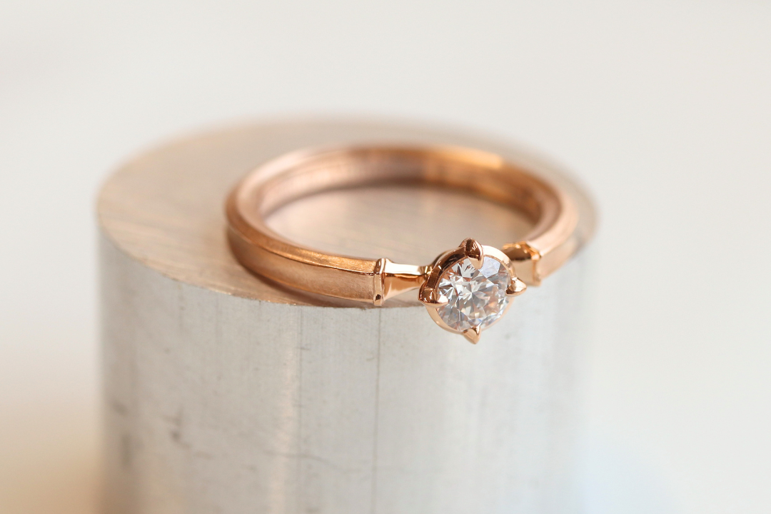 Pink gold 18k
