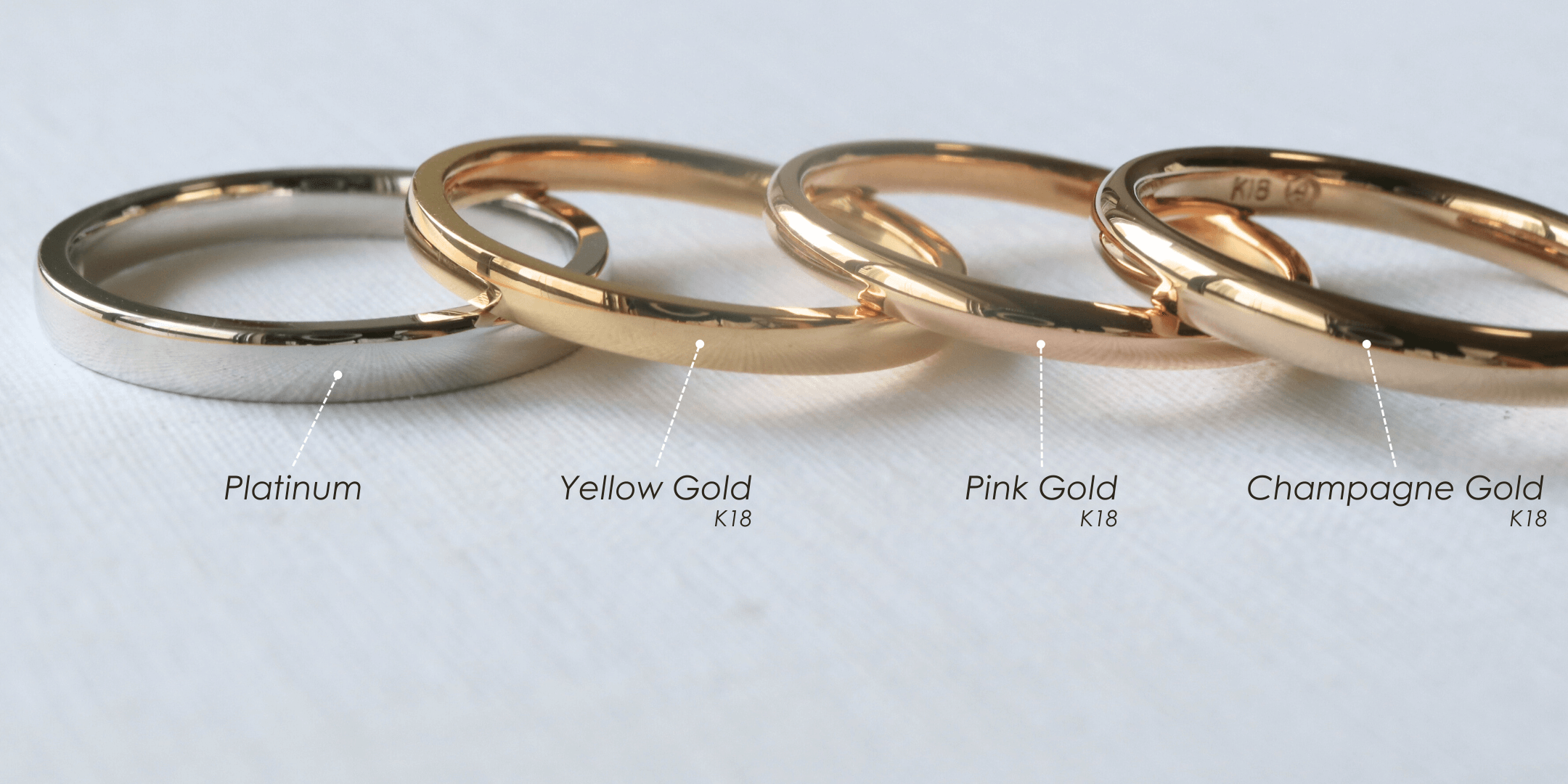 K18 Bullion Color for Custom-made Jewelry - Fujimori Tokyo