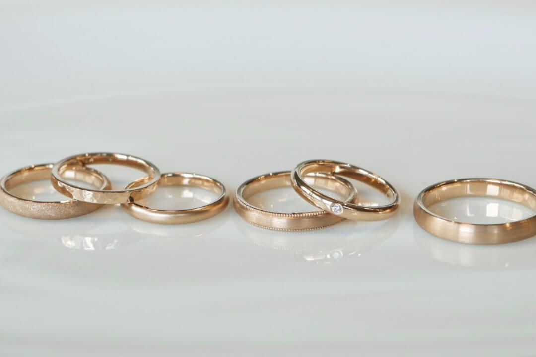 成人の日のプレゼントに最適なK18ゴールドリング